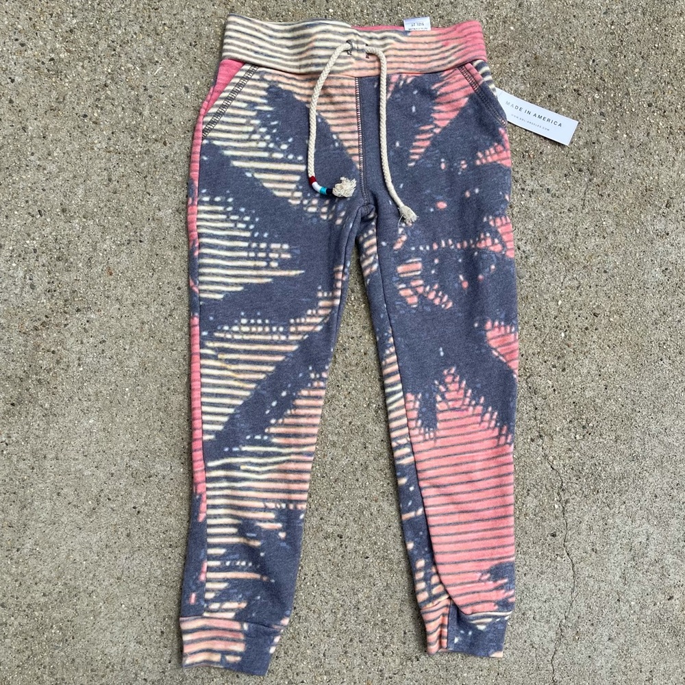 Sol Angeles Palm Tree Jogger Pants size 2T